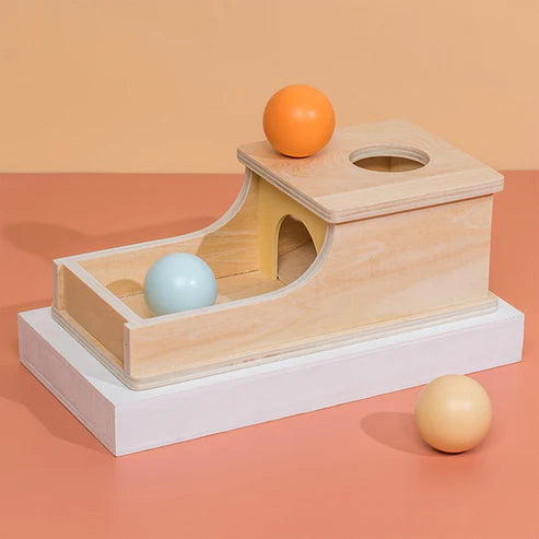 Wooden Montessori Teaching Aids Sensory Training Target Box Toys