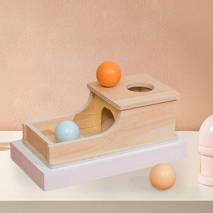 Wooden Montessori Teaching Aids Sensory Training Target Box Toys