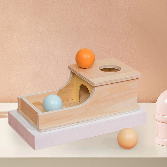 Wooden Montessori Teaching Aids Sensory Training Target Box Toys