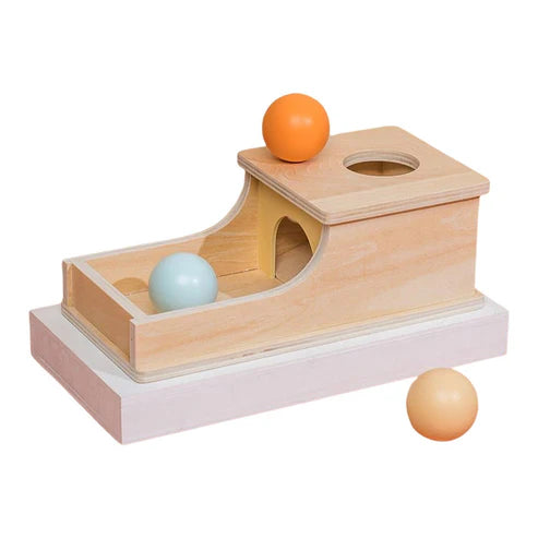 Wooden Montessori Teaching Aids Sensory Training Target Box Toys