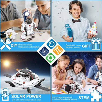 Solar Robot Toys Educational Scientific Fantasy Toy
