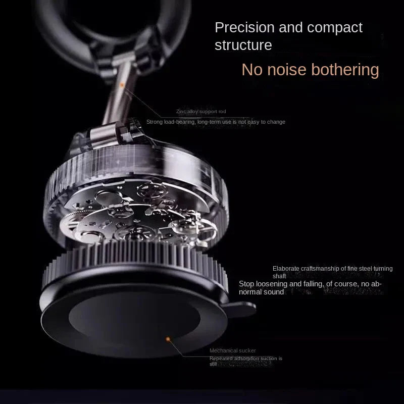 Foldable Magnetic Car Phone Holder with Suction Cup